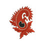 3.34 x 2.59 Inch Applique Embroidery Design