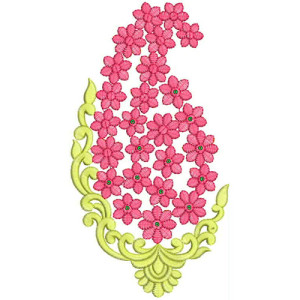 Pillow Applique Embroidery Design