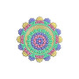 Doodle Mandala Art Embroidery Design