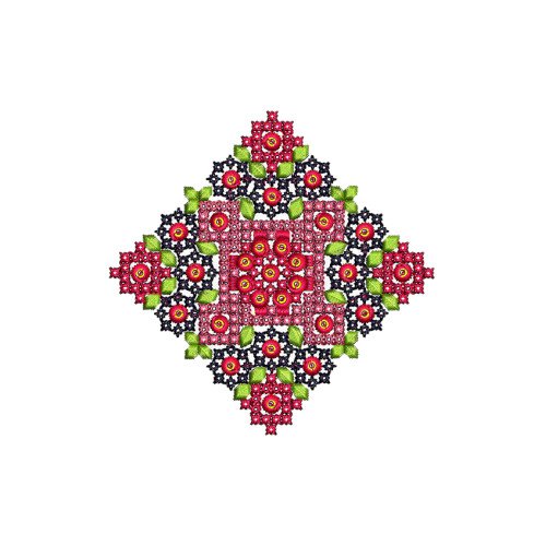 Cross Stitch Table Cloth Embroidery 7283
