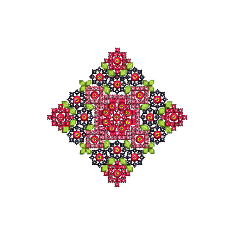 Cross Stitch Table Cloth Embroidery 7283