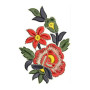 4.64 x 3.07 Inch Applique Embroidery Design