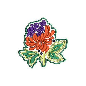 3.70 x 3.62 Inch Applique Embroidery Design