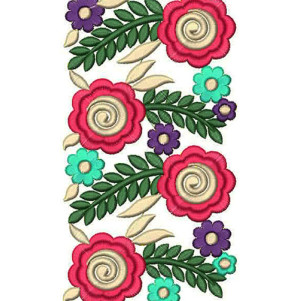 Embellishment Wall Art Embroidery Design
