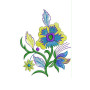 Boutique Flower Applique Embroidery Design