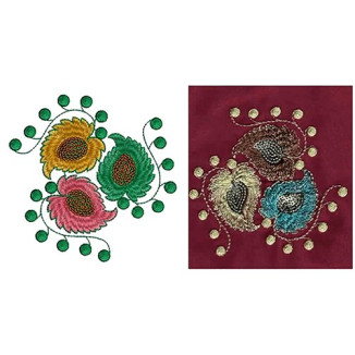 Boutique Embroidery Applique Design