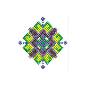 Stockings Cross Stitch Embroidery Patch