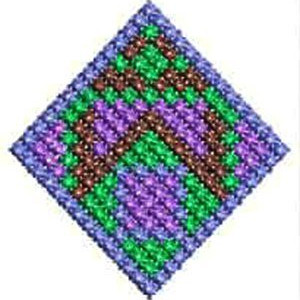 Sunhats Cross Stitch Embroidery Design