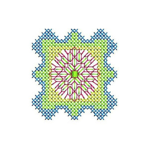 Cross Stitch Embroidery Design For Table Linens