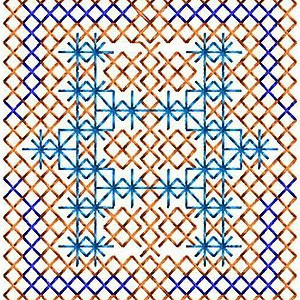 Cross Stitch Embroidery For Decorate Household Items