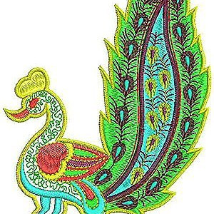 Farasha Back Embroidery Design