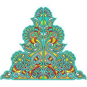 2014 Fashion Applique Embroidery Design