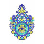 Beautiful Applique Patch Embroidery Design