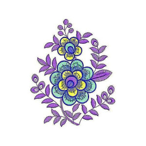 Butta Embroidery Design