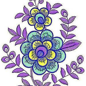 Butta Embroidery Design