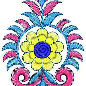 Beautiful Applique Embroidery Design