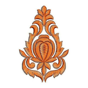 Dubai Clothing Farasha Embroidery Applique Design