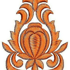 Dubai Clothing Farasha Embroidery Applique Design