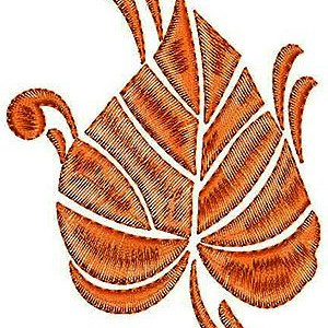Back Embroidery Clothing Embroidery Design