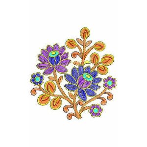 Dubai Baju Kurung Fashion Applique Embroidery Design