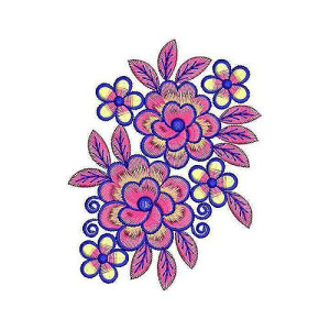 Dubai Abaya Hijab Jalabiya Applique Embroidery Design