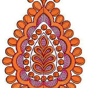 Beautiful Farasha Designer Applique Embroidery Design