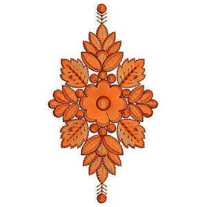 Embroidery Design for Cotton Fabric Applique Patch