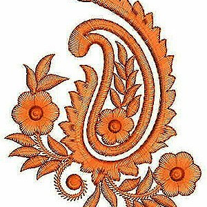 Abayas Applique Embroidery Design