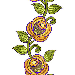 Patch Embroidery Design 8576