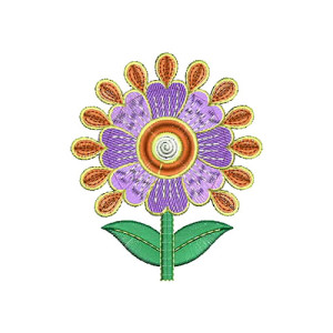 8586 Patch Embroidery Design