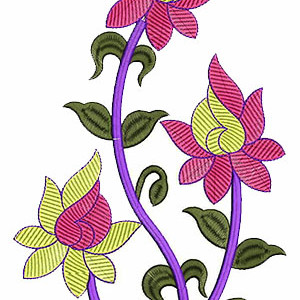 Wildflower Embroidery Pattern