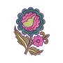 8605 Patch Embroidery Design