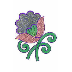 8611 Patch Embroidery Design