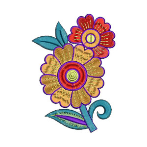 8624 Patch Embroidery Design