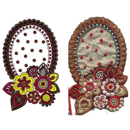 9538 Patch Embroidery Design