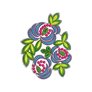 9543 Patch Embroidery Design