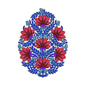 Designer Wall Hoops Embroidery Design