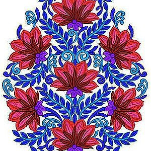 Designer Wall Hoops Embroidery Design