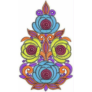 Whitney Tank Dress Back Embroidery Design