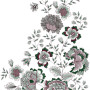Ethnic Folk Art Flower Embroidery Design