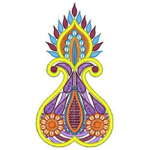 Traditional Pattern Embroidery Design