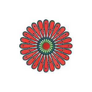 9987 Patch Embridery Design