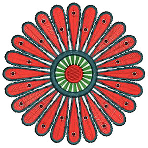 9987 Patch Embridery Design