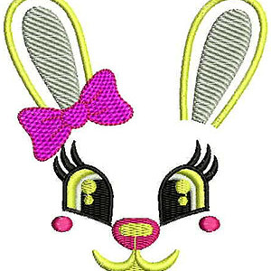 Adorable Minnie Mouse Embroidery Design 24603