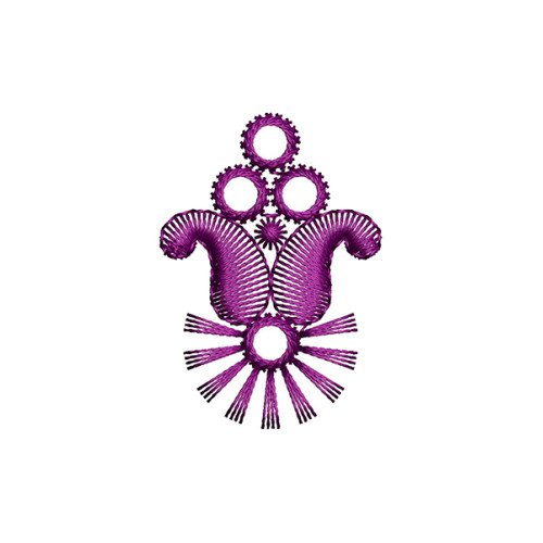 Applique Butta Embroidery Pattern