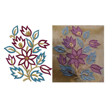 Applique Flower Design