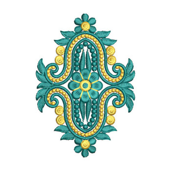 Applique Machine Embroidery Design 17120