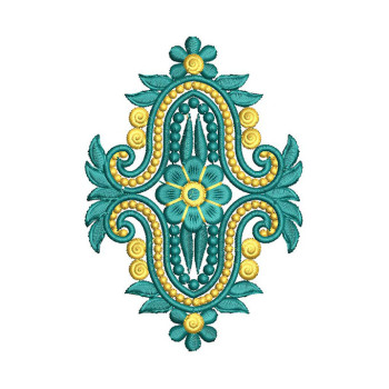 Applique Machine Embroidery Design 17120