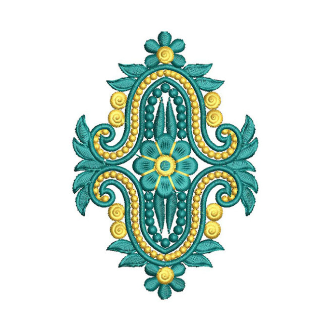 Applique Machine Embroidery Design 17120