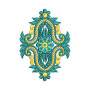 Applique Machine Embroidery Design 17120